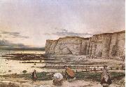 William Dyce Pegwell Bay in Kent.A Recollection of October 5 th 1858  (mk09) oil on canvas